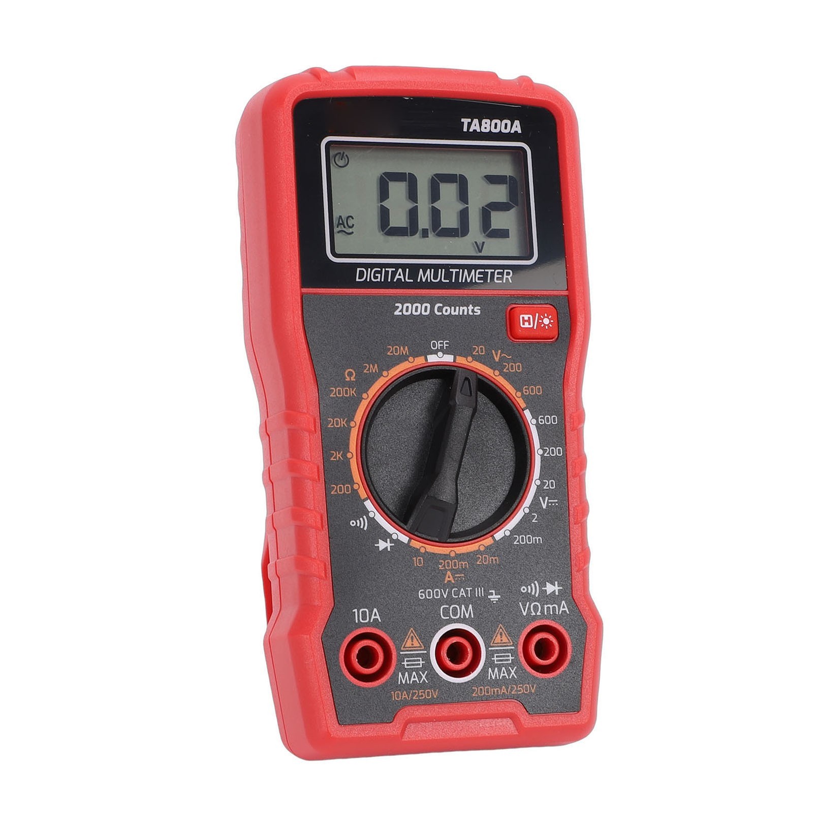 TA800A Digital Multimeter with True for rms and NCV Detection for Professional