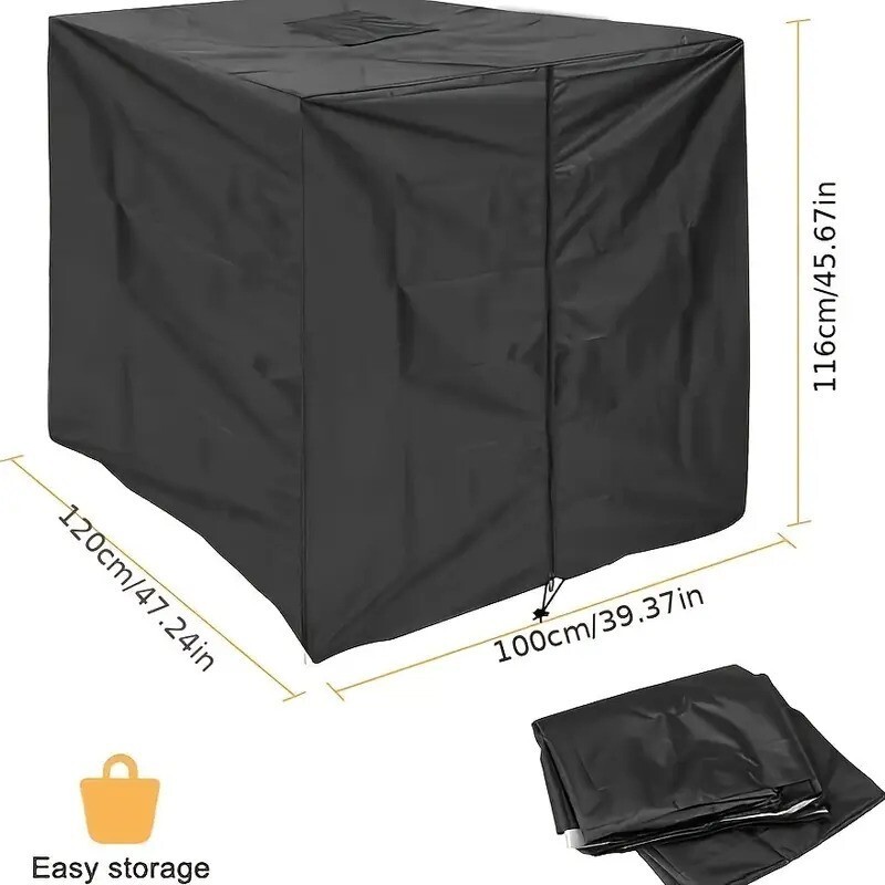 IBC Tote Sunshade Protective Cover Outdoor Waterproof for 275 Gallon 1000L