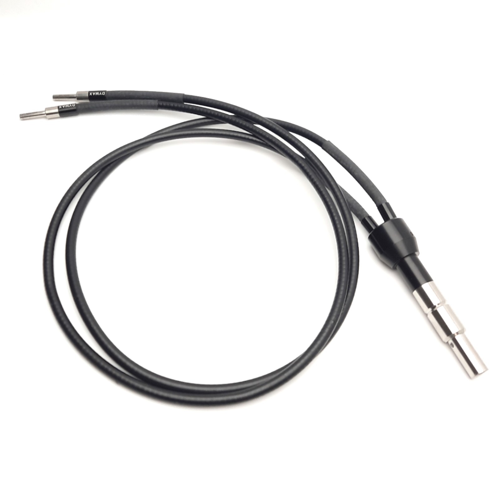 Dymax 38476 Bifurcated Liquid Light Guide D-Style Connector 2 x 3mm x 1m