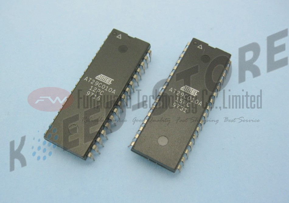 Atmel AT29C010A 29C010 AT29C010A-12PC/15PC 1MBIT CMOS FLASH EEPROM DIP32 x 2PCS