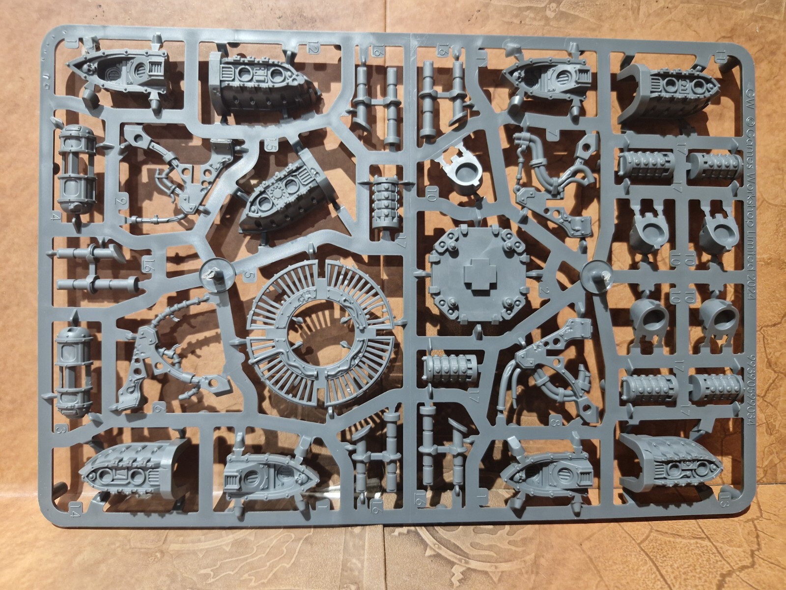 40k/ Necromunda Terrain. Data Stack Cluster Single