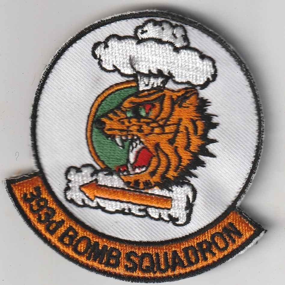 USAF Air Force 393d Bomb Sqn Whiteman AFB Missouri patch