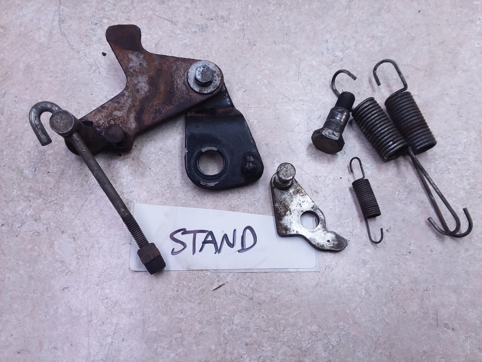 Kawasaki 400 KZ KZ400 (KZ400B) Stand Mount Hardware 1979 VTG ANX-B155