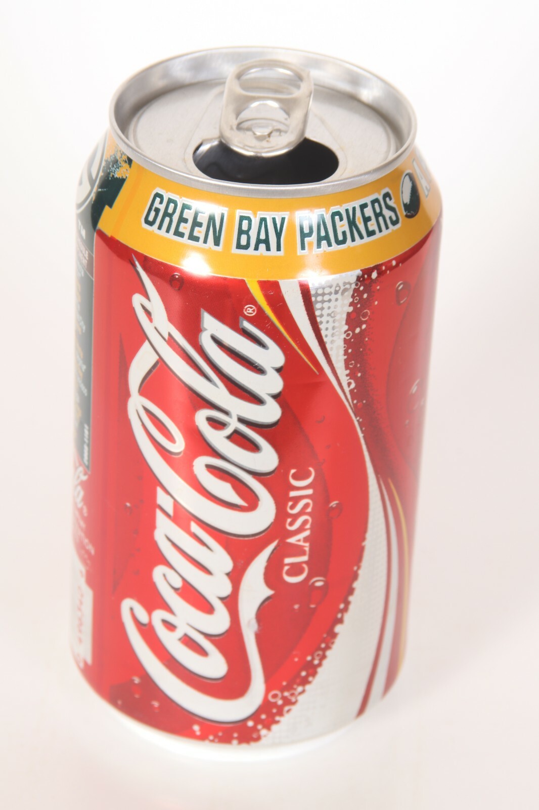 Coke cola soda can - 2003 Packer Schedule