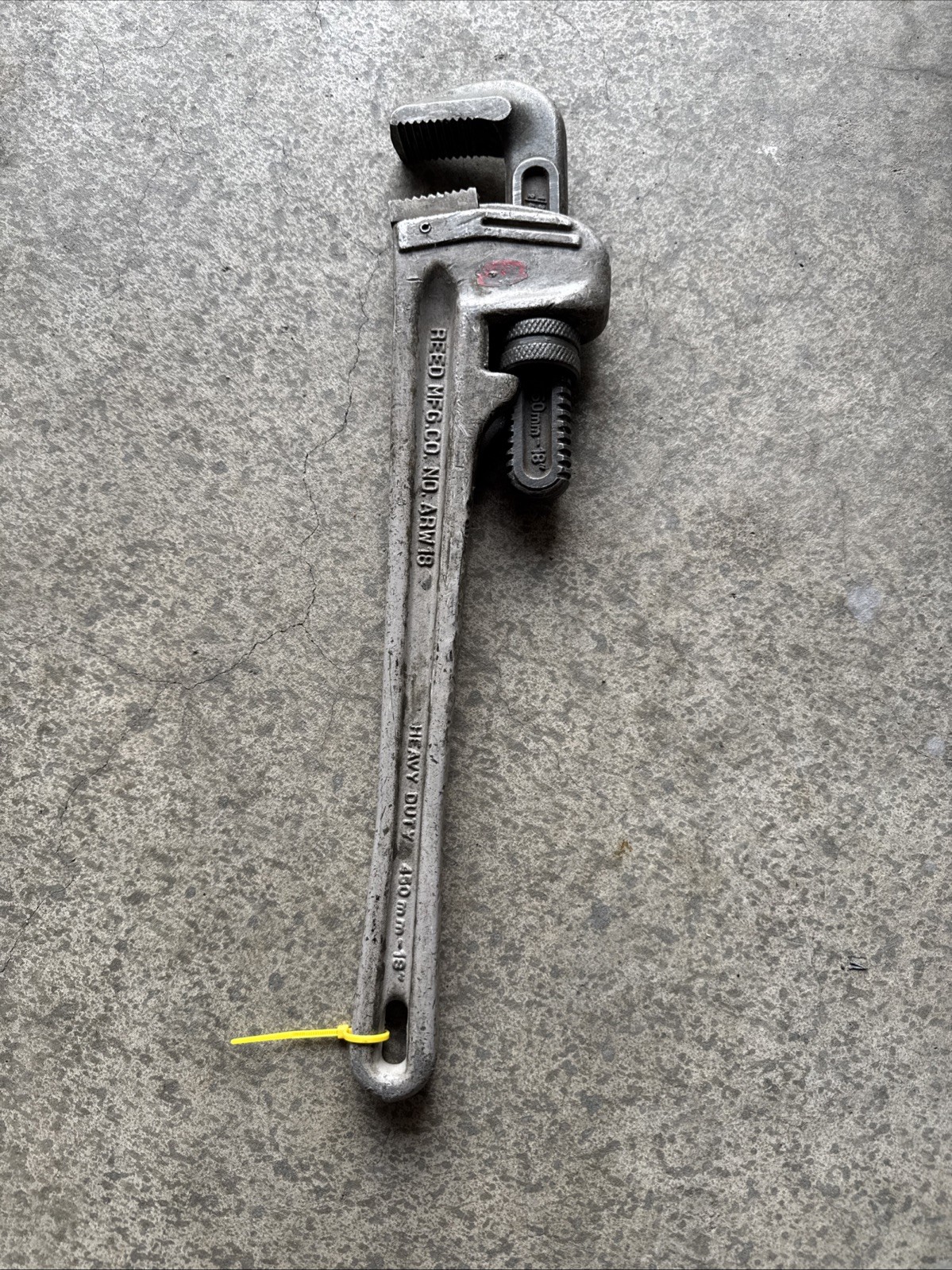 REED CO. ARW18 OFFSET PIPE WRENCH