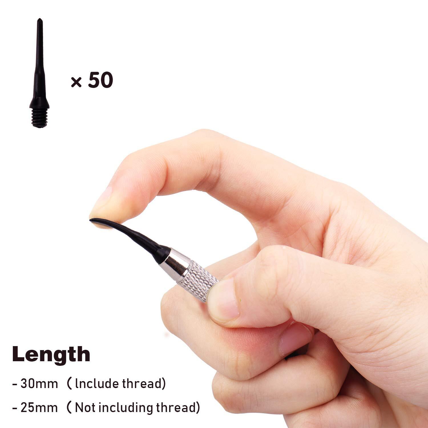 Darts Plastic Tip - Professional Soft Tip Darts Set for Electronic Dartboard ...