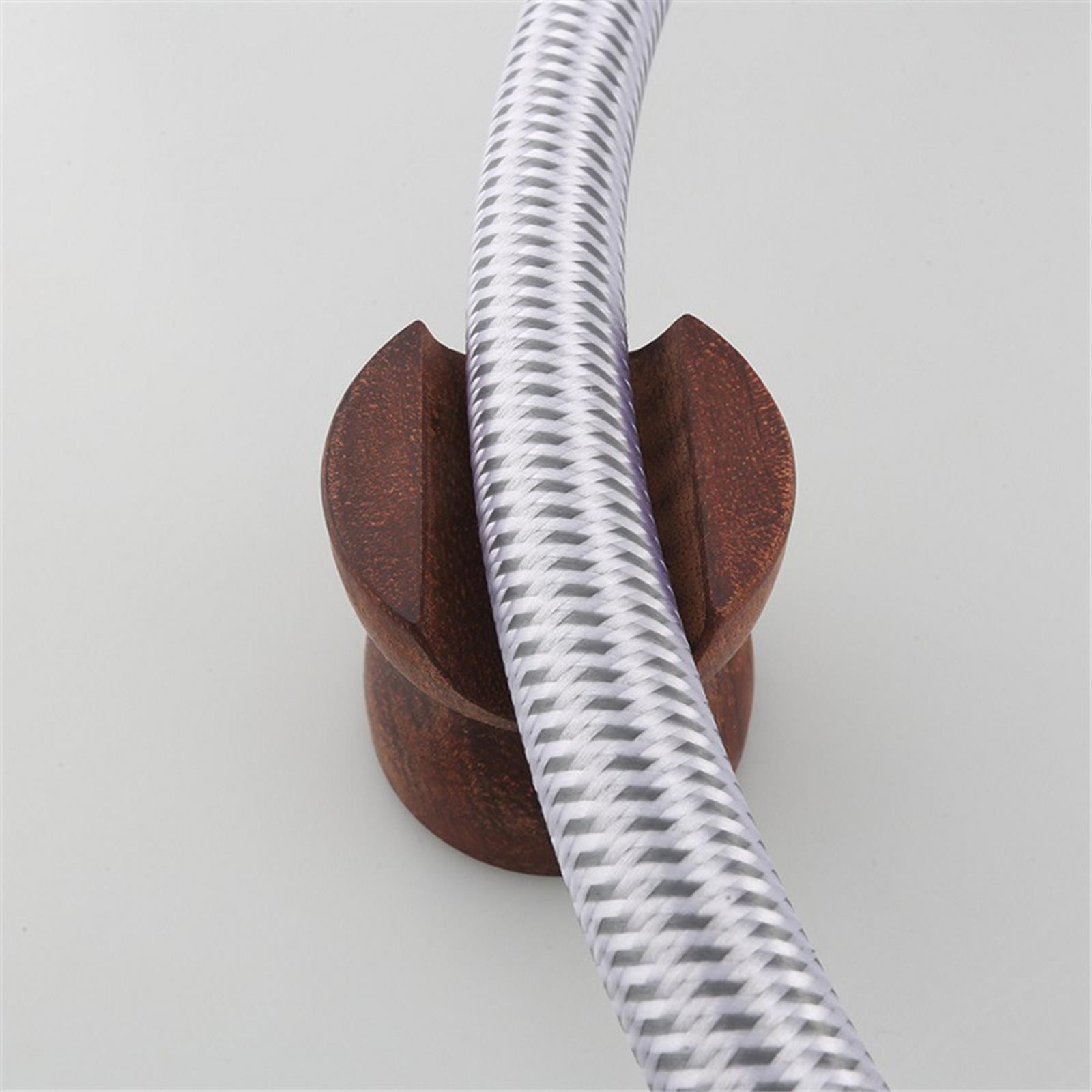 45mm HiFi Rose Wood Speaker Insulation Wire Holder Bracket Support Cable Stand E