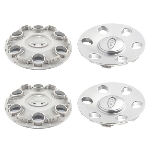 4Pcs Wheel Center Cap for 2009-2014 F150 2010-2014 Expedition Wheel Rim Silver