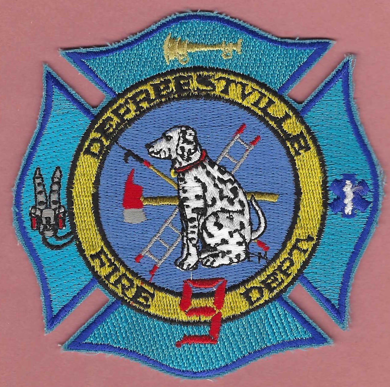 DEFREESTVILLE NEW YORK FIRE RESCUE PATCH