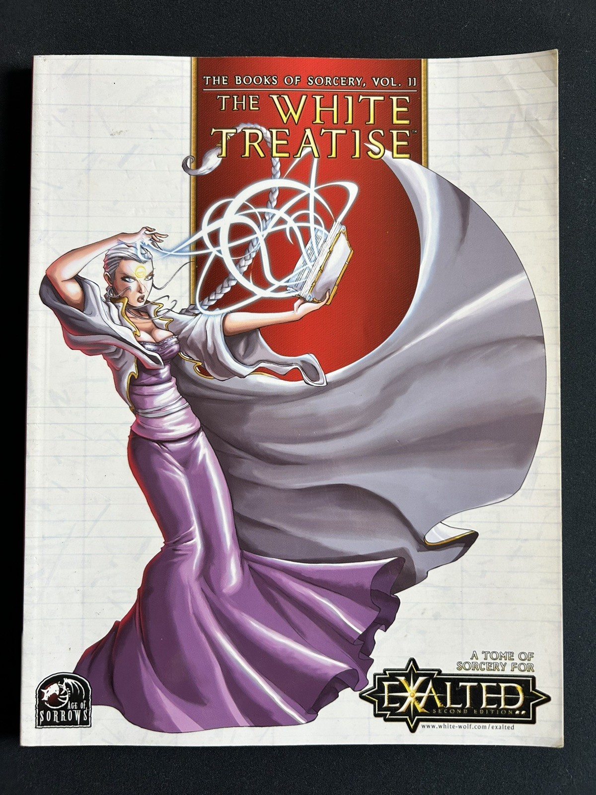 The Books of Sorcery Vol 2 THE WHITE TREATISE + BLACK Exalted White Wolf 28342