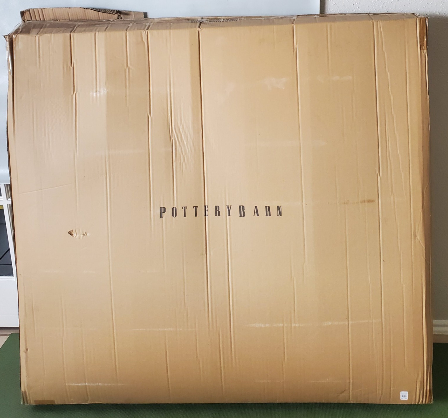Pottery Barn Piped TUFTED DOUBLE CHAISE OUTDOOR FURNITURE CUSHIONS SET 52"X83"