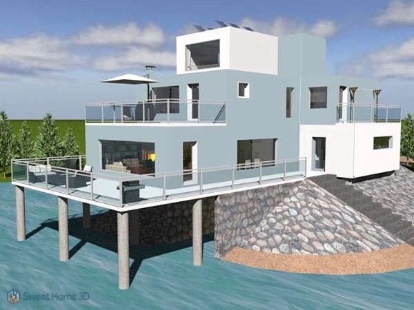 Sweet Home 3D - Graphic Interior Design CAD Architect Software for Windows on CD