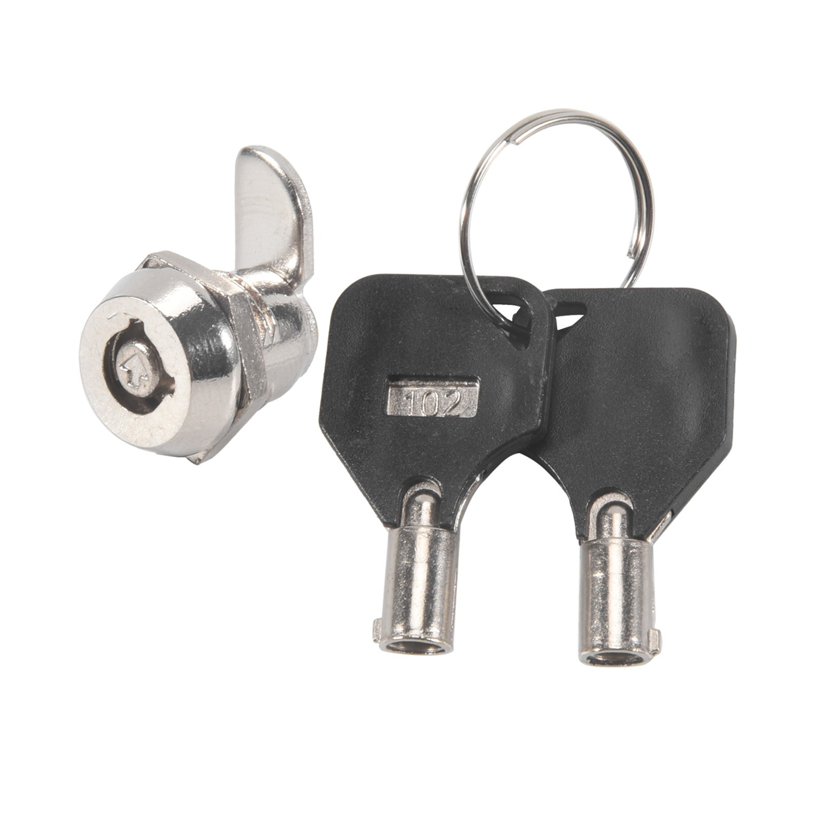 12mm Threaded Keyed Quarter Turn Cam Lock for Drawer Box Locker X9H93072