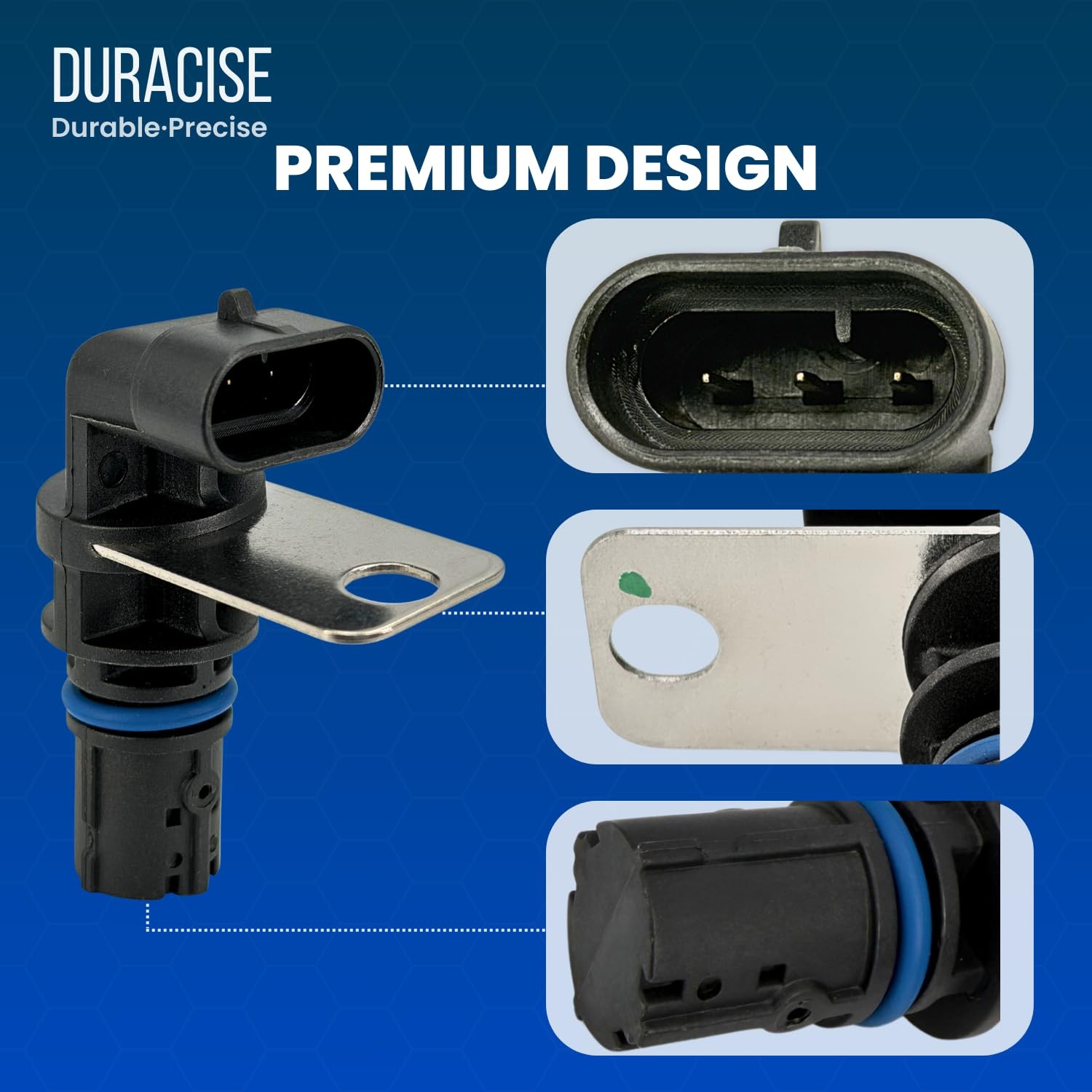Crankshaft Position Sensor Compatible with 1999-2009 Chevrolet...