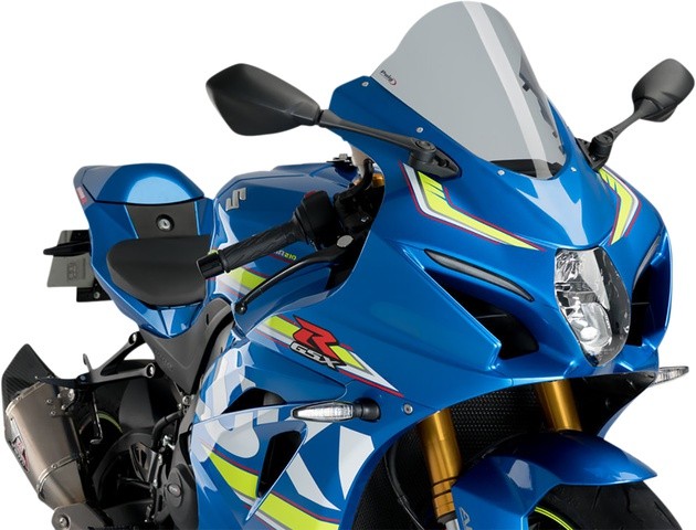 Puig R Racer Windscreen Smoke 3631H for Suzuki GSX-R1000R/GSX-R1000/GSX-R1000X