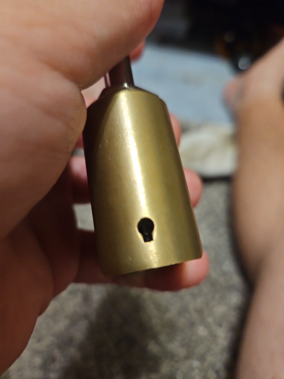 BRINKS (665-50052) Combination Lock Resettable, 50mm 2" Solid Brass (L24)