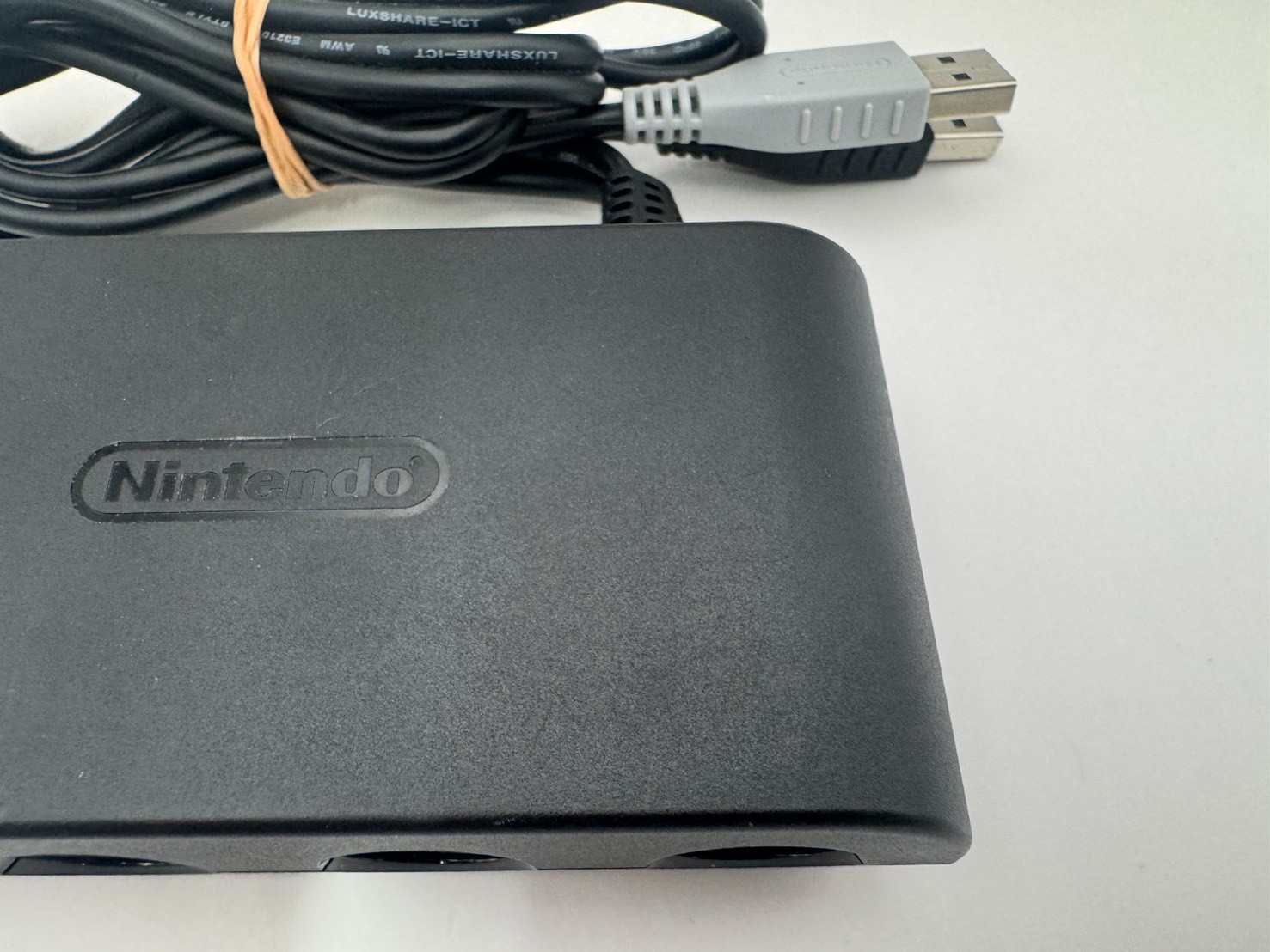 Nintendo Wii U Official OEM GameCube Controller Adapter WUP-028 Switch Tested