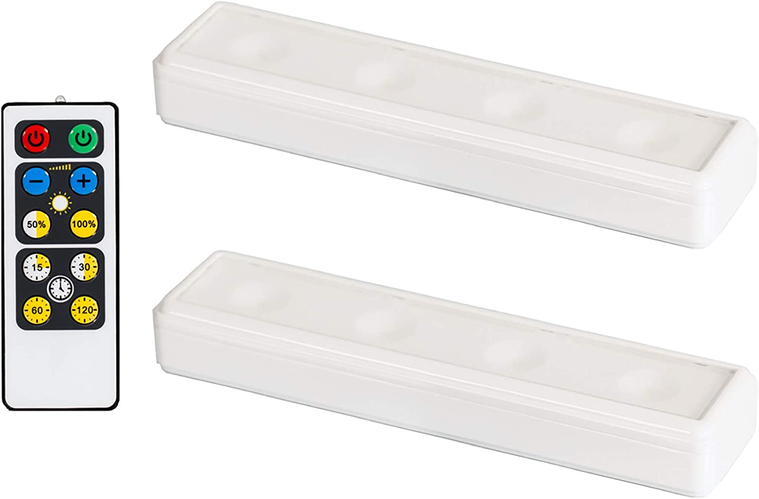 Wireless LED Stick on Light, under Cabinet Lights Battery Operated, under the Co