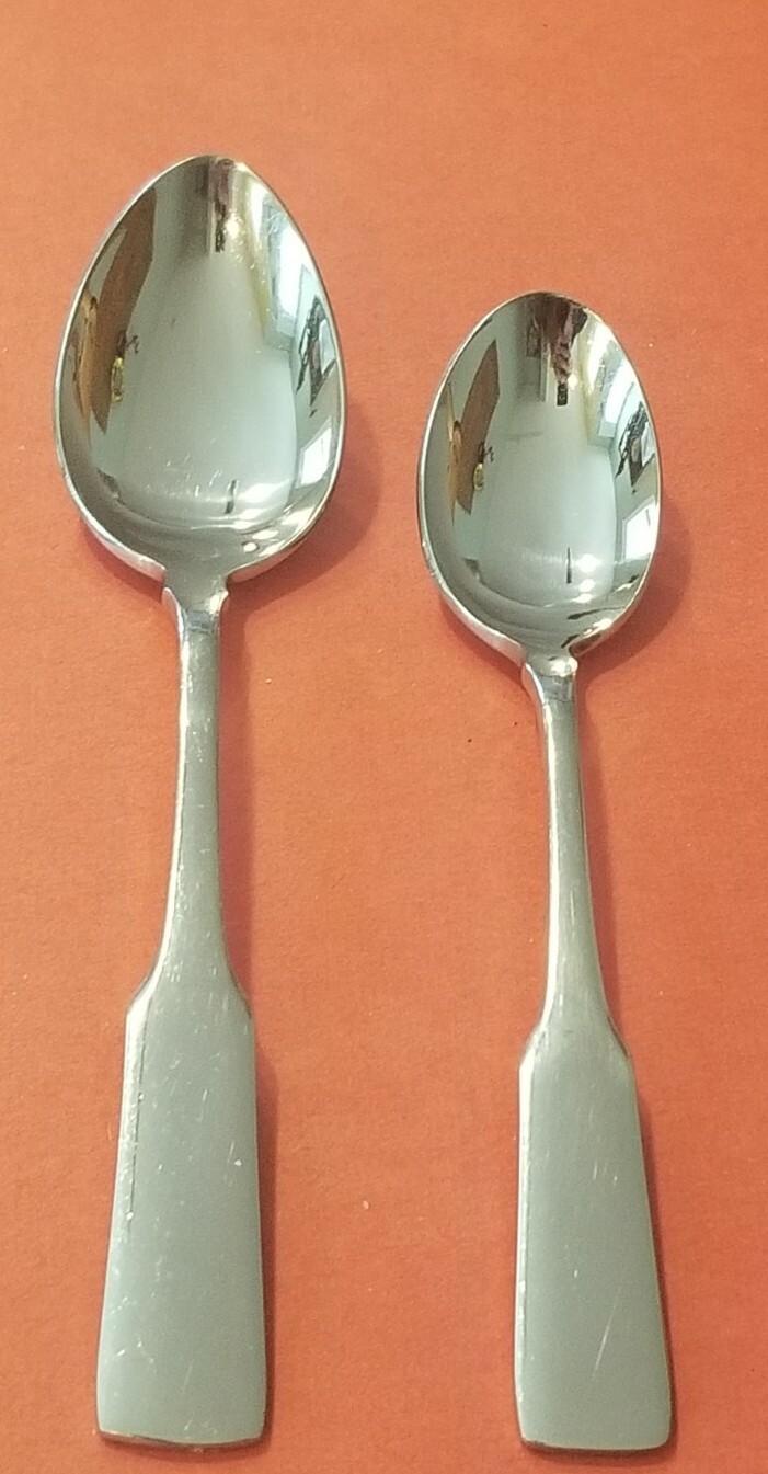 2pc Towle BYFIELD 18-8 Stainless Soup Spoon & Teaspoon Japan Free Shipping