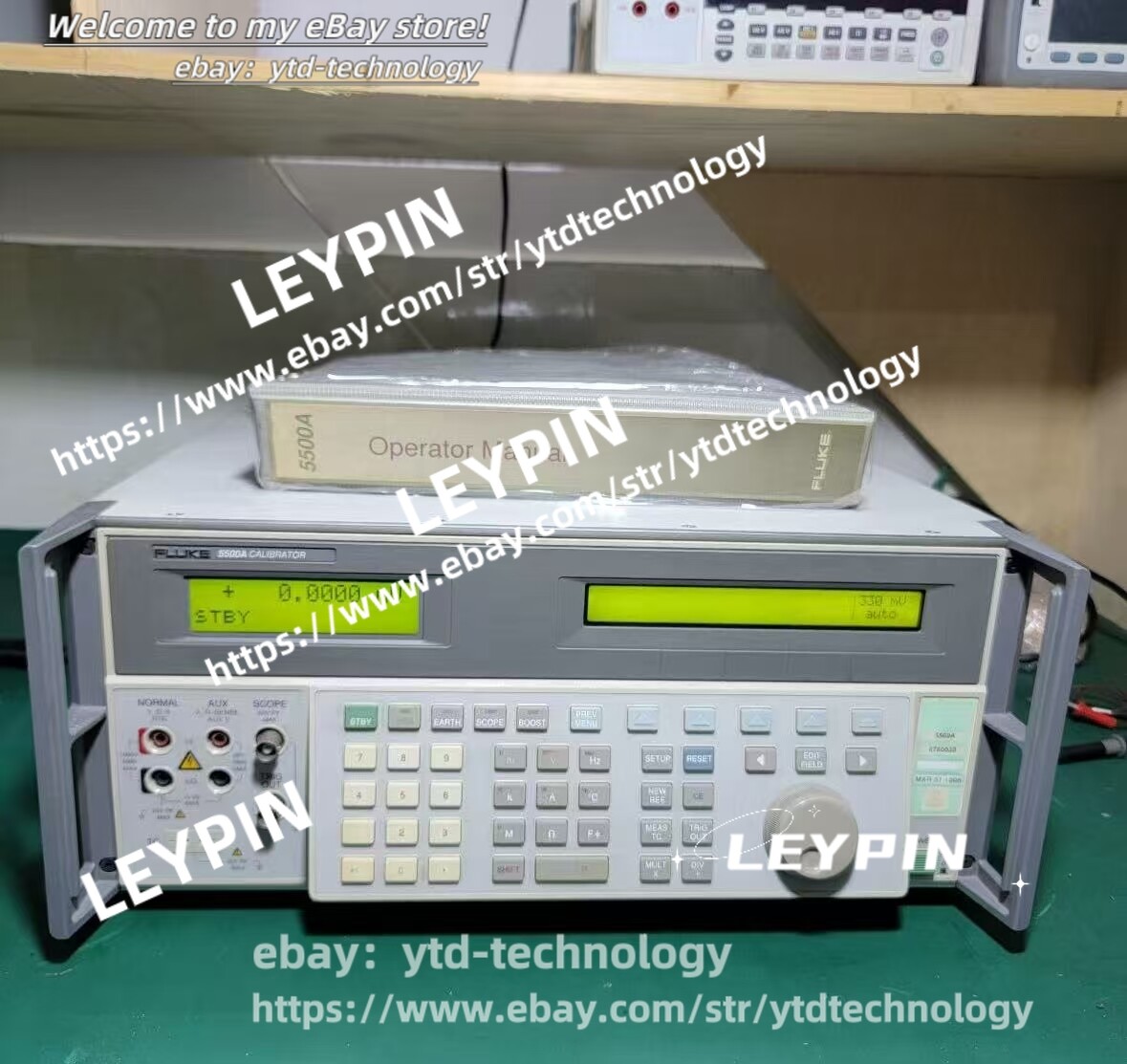 Fluke 5500A Multi-Function Calibrator/-good test /ytd