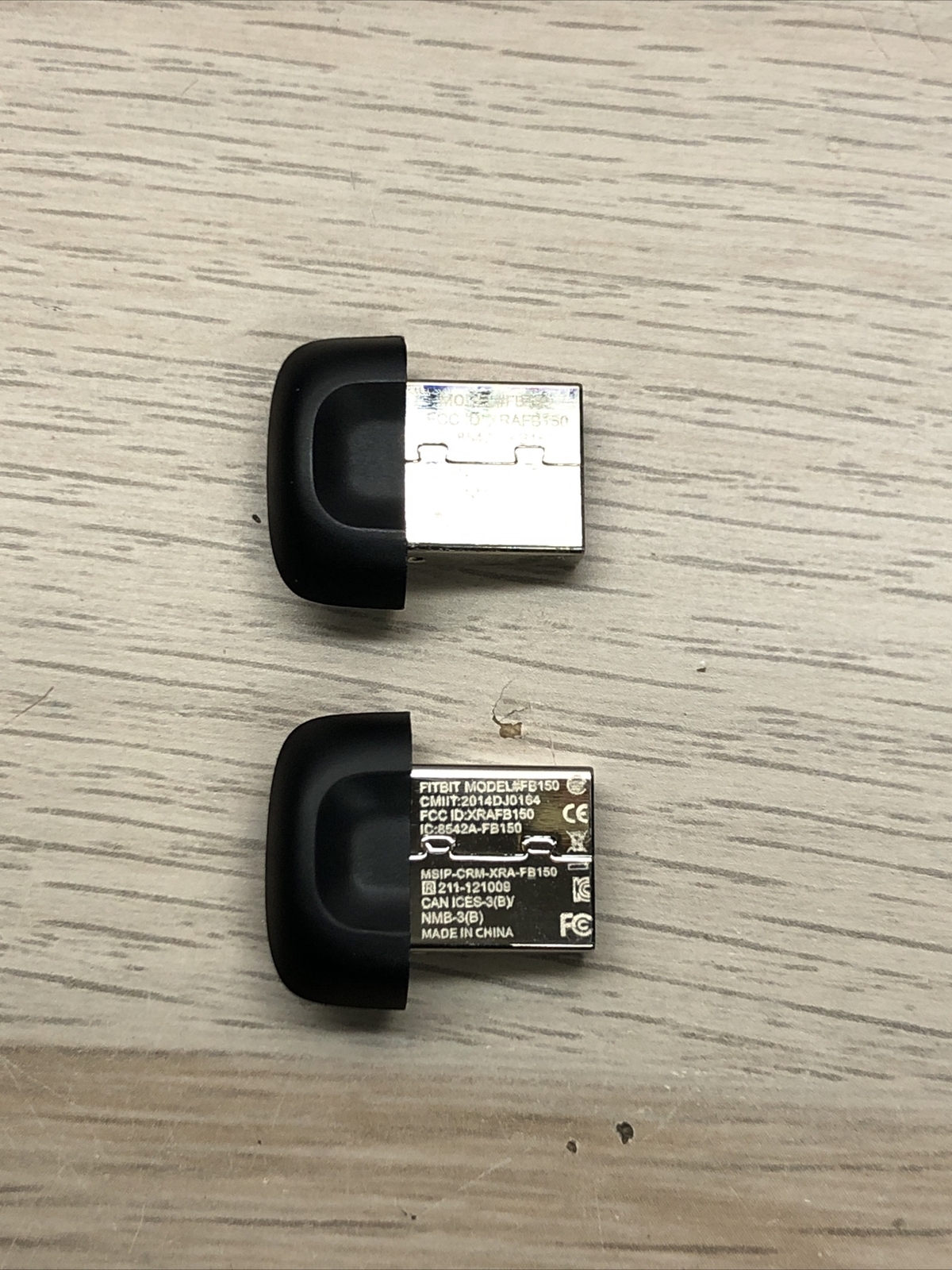 Lot Of 2 Fitbit FB150 USB Dongles