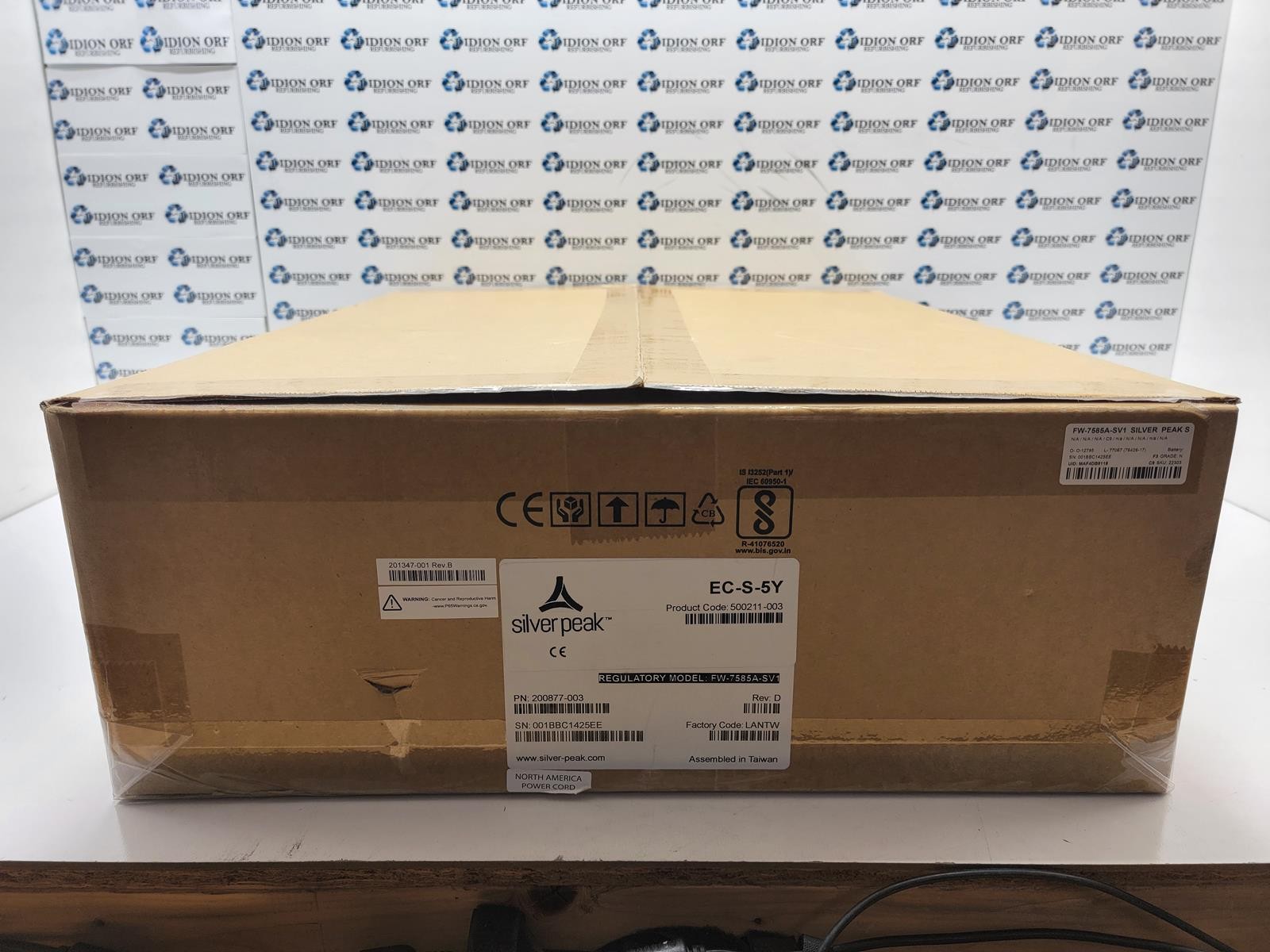 NEW Open Box -Silver Peak 7585 Unity Edgeconnect EC-S-5Y FW-7585A-SV1 SKU 22303