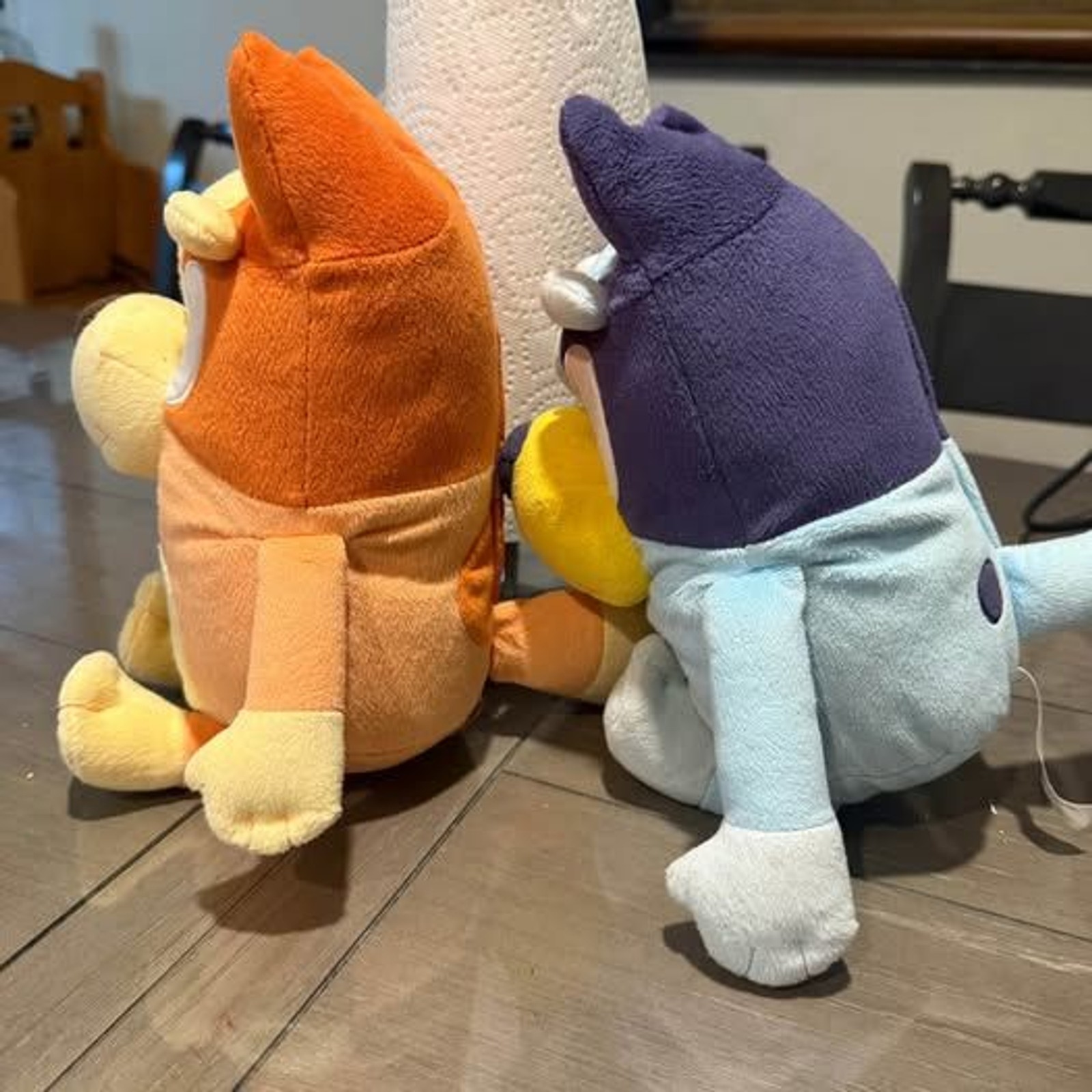Bluey & Friends Interactive Bluey and Bingo 12” Plushies - Working Voiceboxes