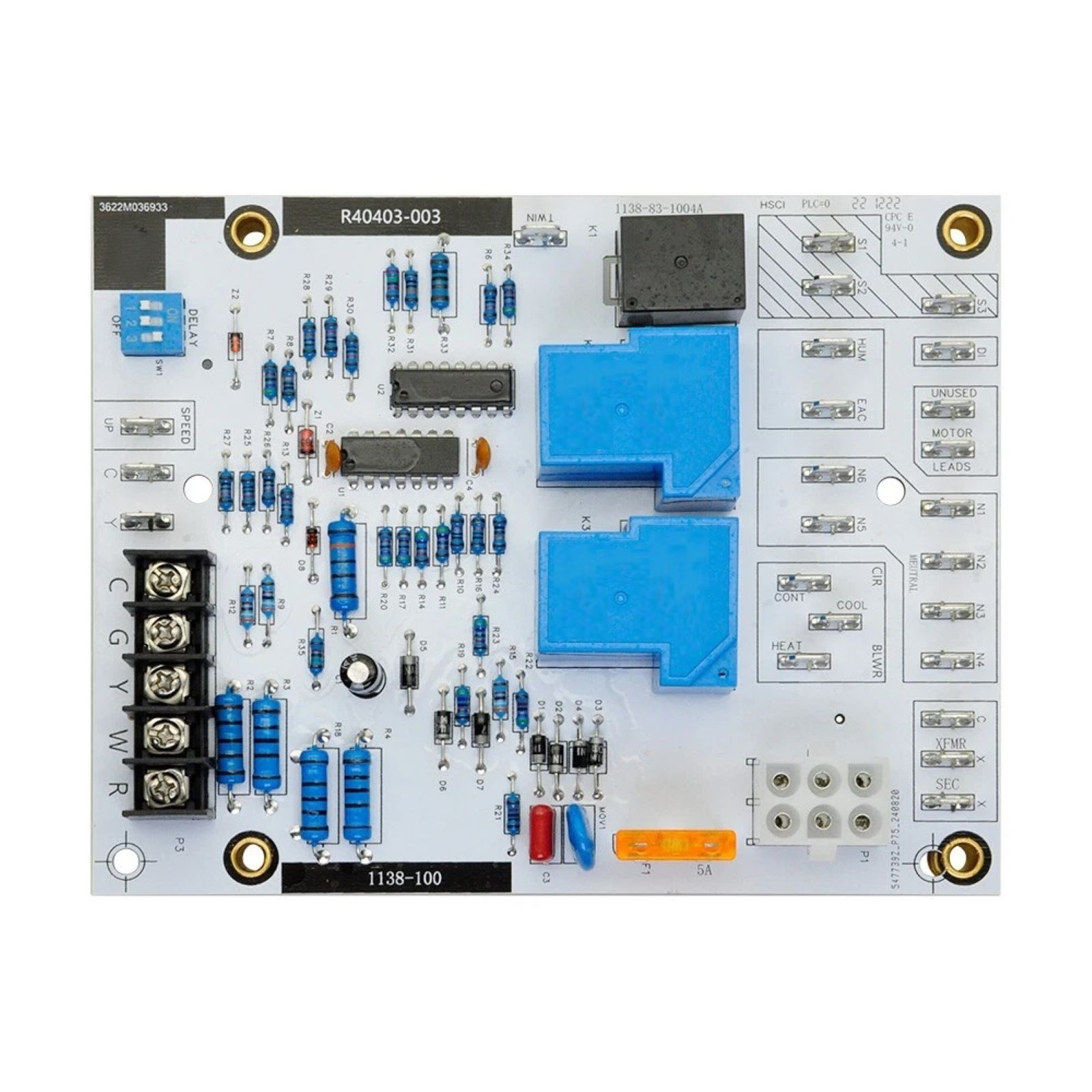 1 x Control Circuit Board Replace 1138-83-1002A Part For Ducane, for Lennox