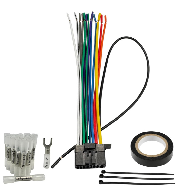NEW WIRE HARNESS FOR JVC KD-SR61 KDSR61 Car Receiver Kit With Connectors