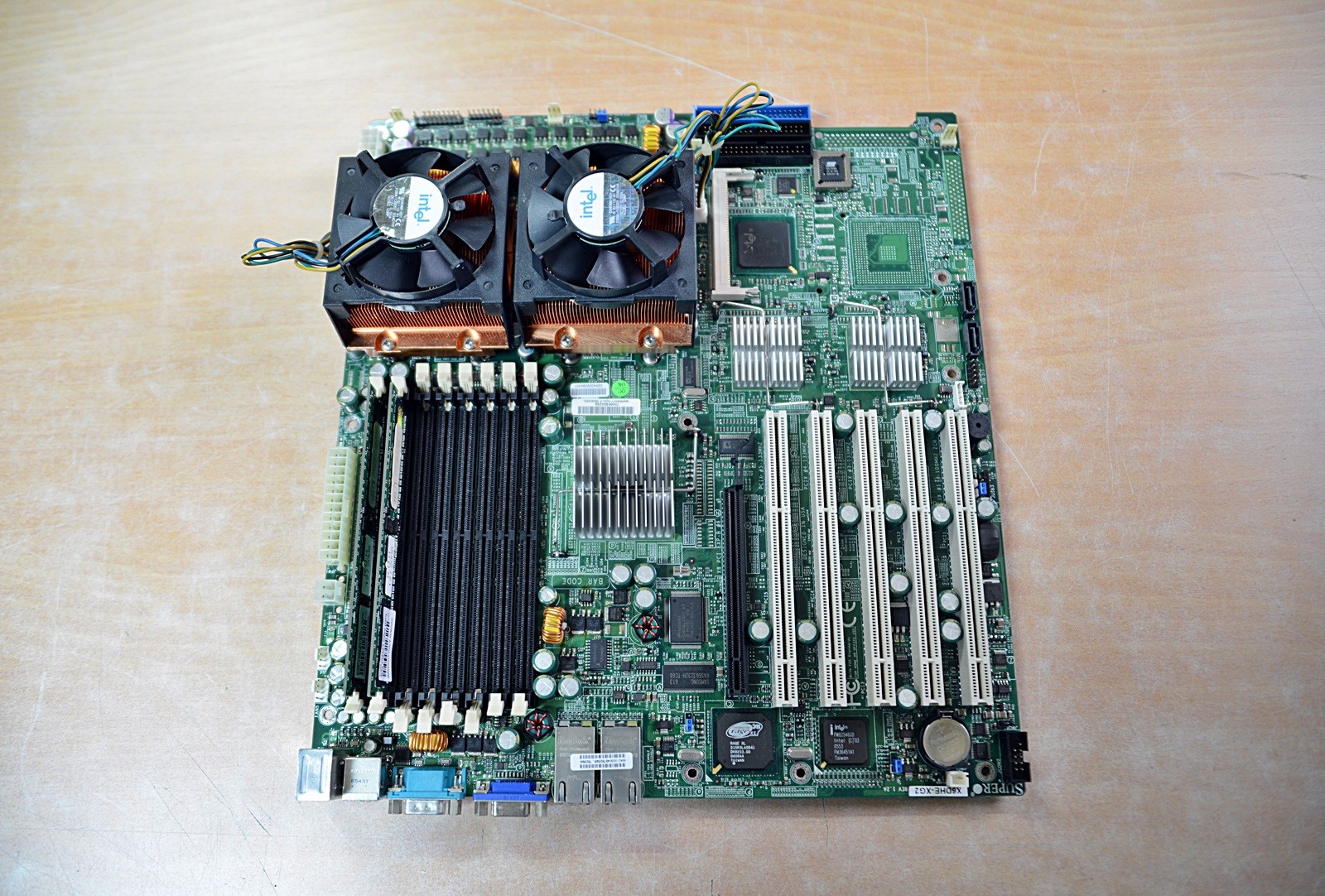 SUPER Mother Board X6DHE-XG2 Rev.1.2A free ship