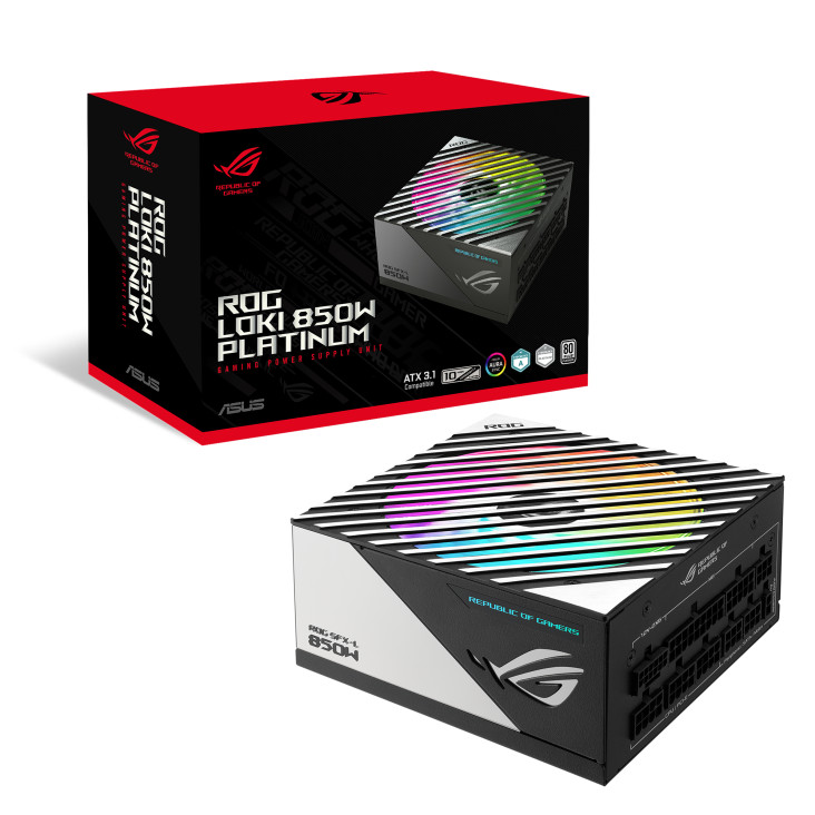 ASUS ROG LOKI  850W Platinum Power Supply  80+ Platinum/