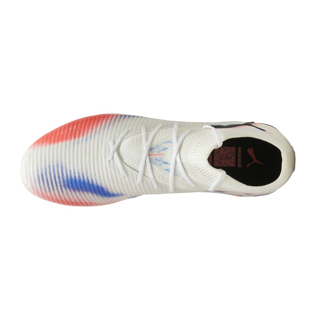 PUMA Future 8 Pro FirmArtificial Ground Soccer Cleats Mens White Sneakers Athlet
