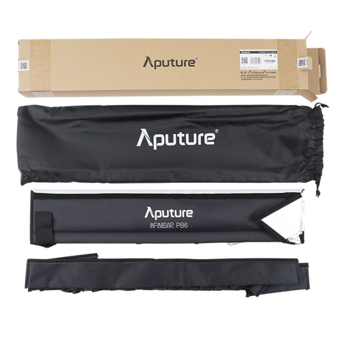 Aputure INFINIBAR PB6 Rectangular LED Light Modifier Softbox with 45 Degree Grid