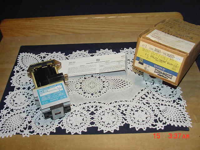 Square D XUDO-004, Utility Auxiliary Relay, A-12.1.05, NEW - Open Box!