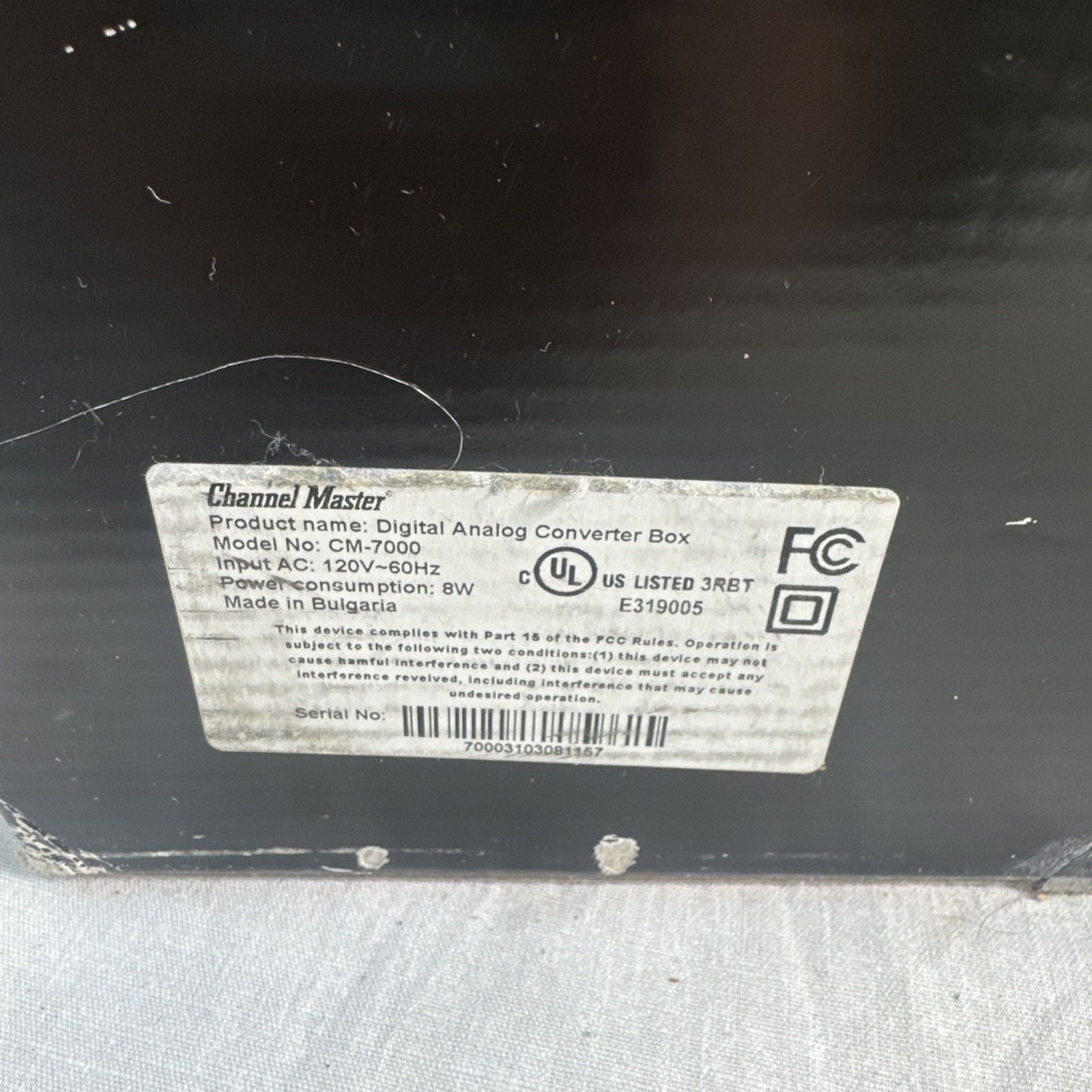 Channel Master D2A Digital Analog Converter Model CM-7000 NEW IN BOX