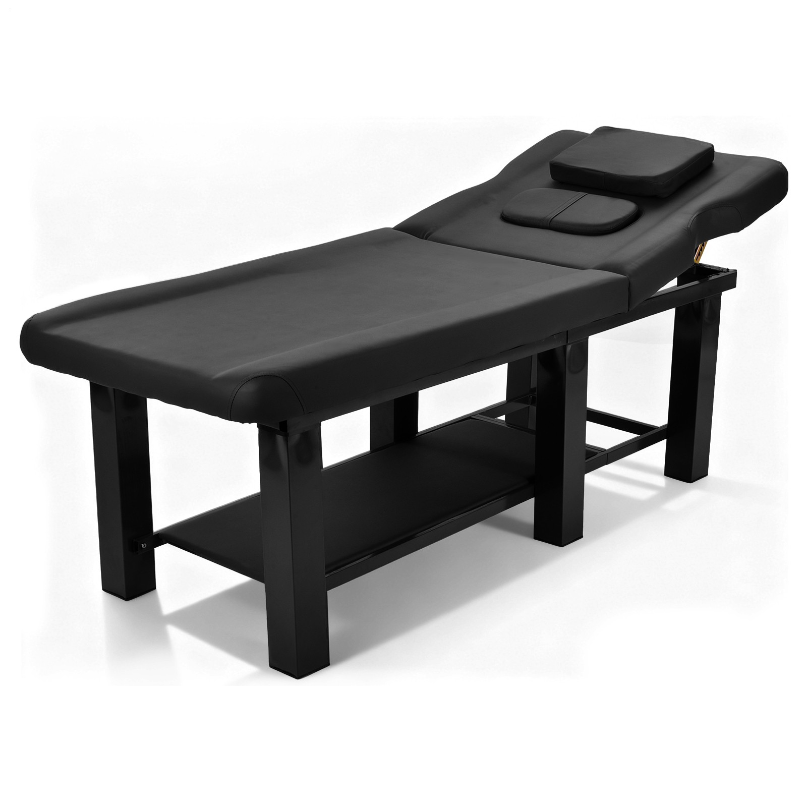 Stationary Massage Table PU Leather for Physical Therapy & Spa