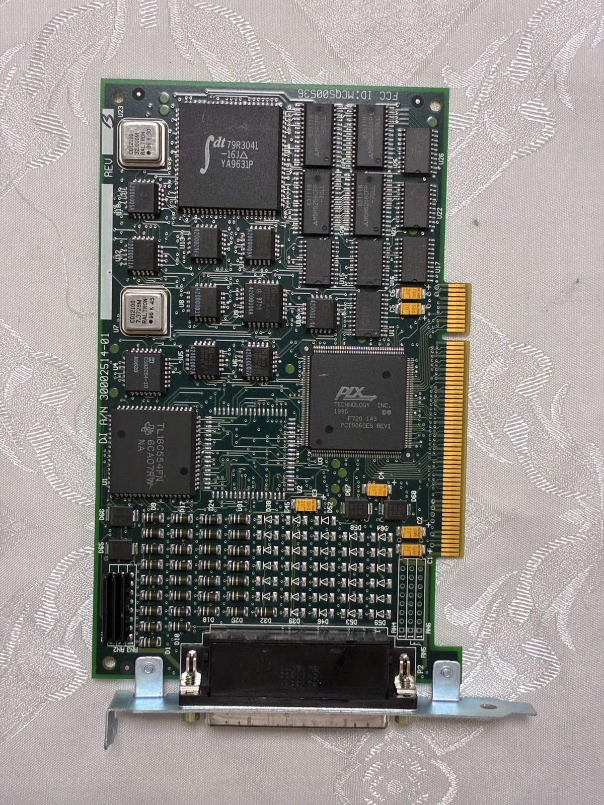 Weitek PBXDA Graphics Accelerator Card PN 50000537-01 Rev C ISA