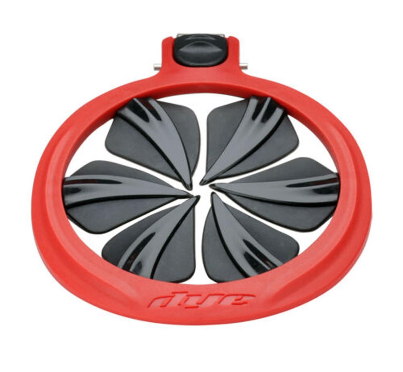 Dye Rotor R2 Paintball Loader Quick Feed - Black/Red