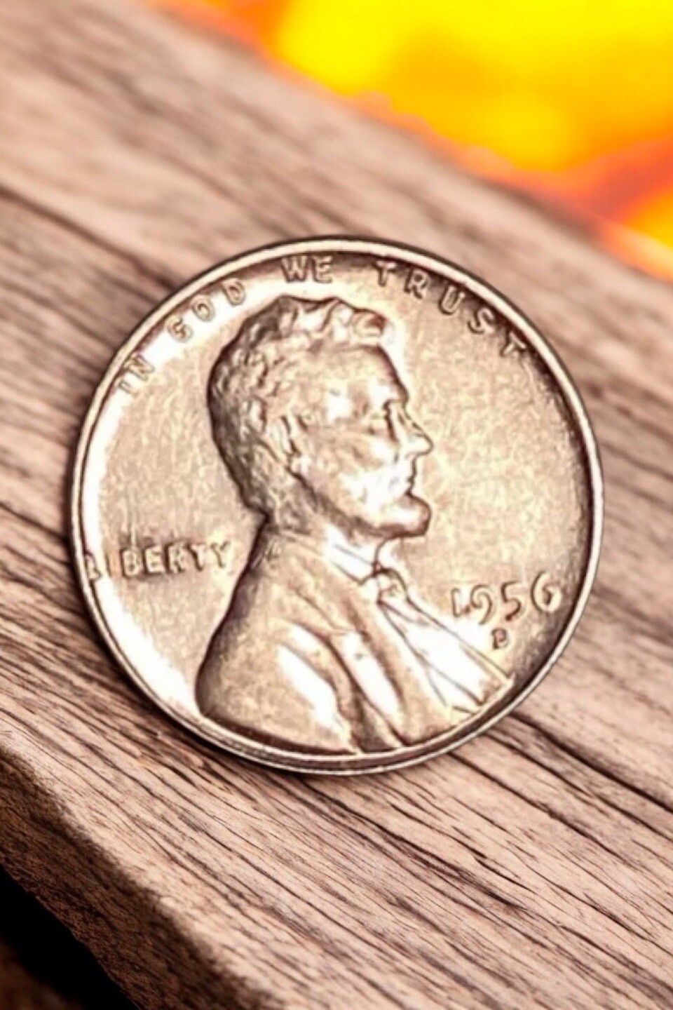 1956-D Lincoln Wheat Cent About Uncirculated