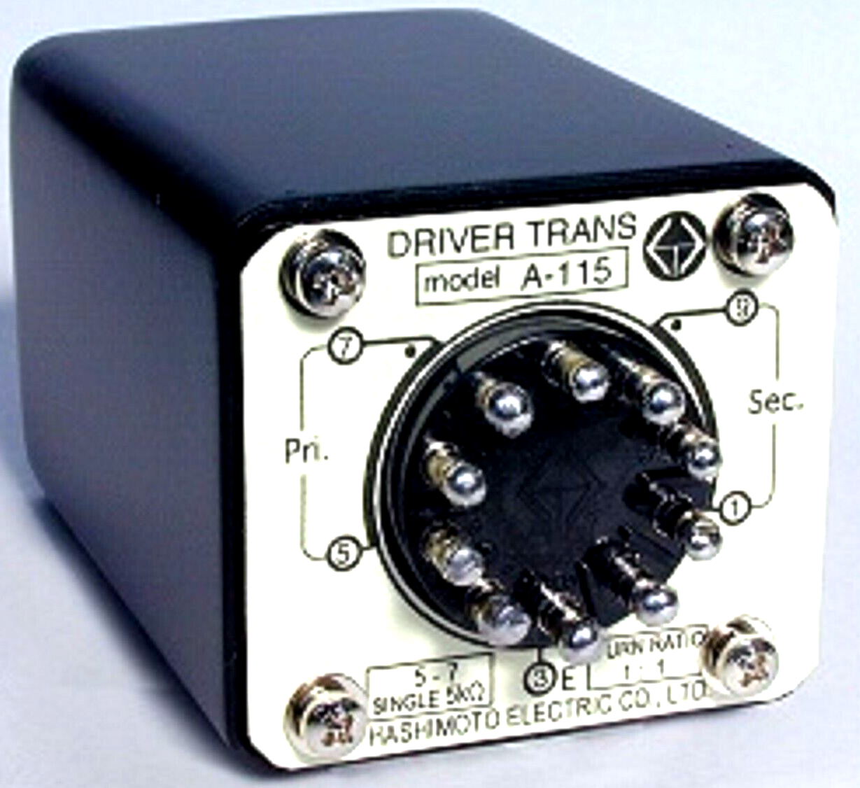 Hashimoto A-115 Inter-stage Driver transformer...single 5kΩ 1:1 15mA (Sansui)