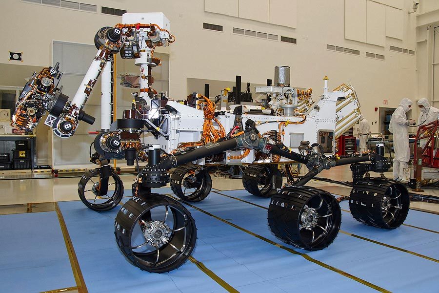 MARS SCIENCE LABORATORY CURIOSITY ROVER 12x18 GLOSSY PHOTO PRINT