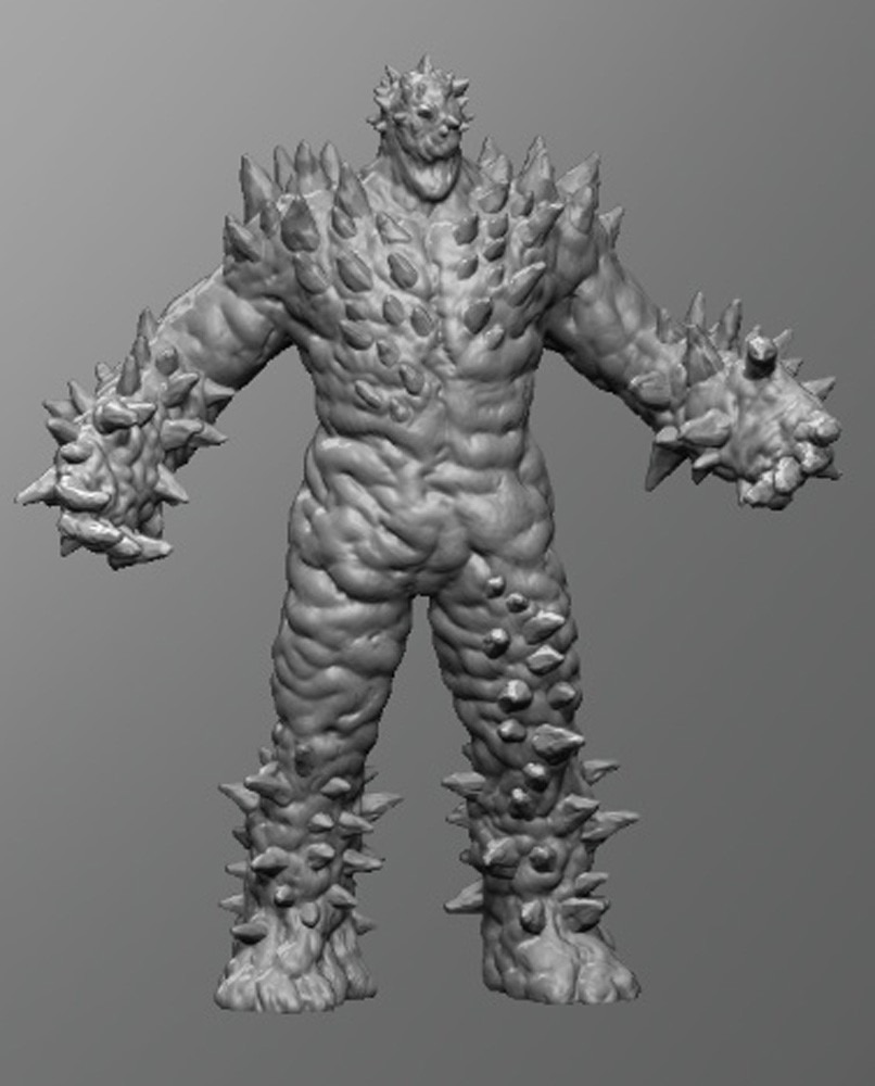 Dungeons and Dragons - HD Resin Print - Medium Ice Elemental - Blizzardborn