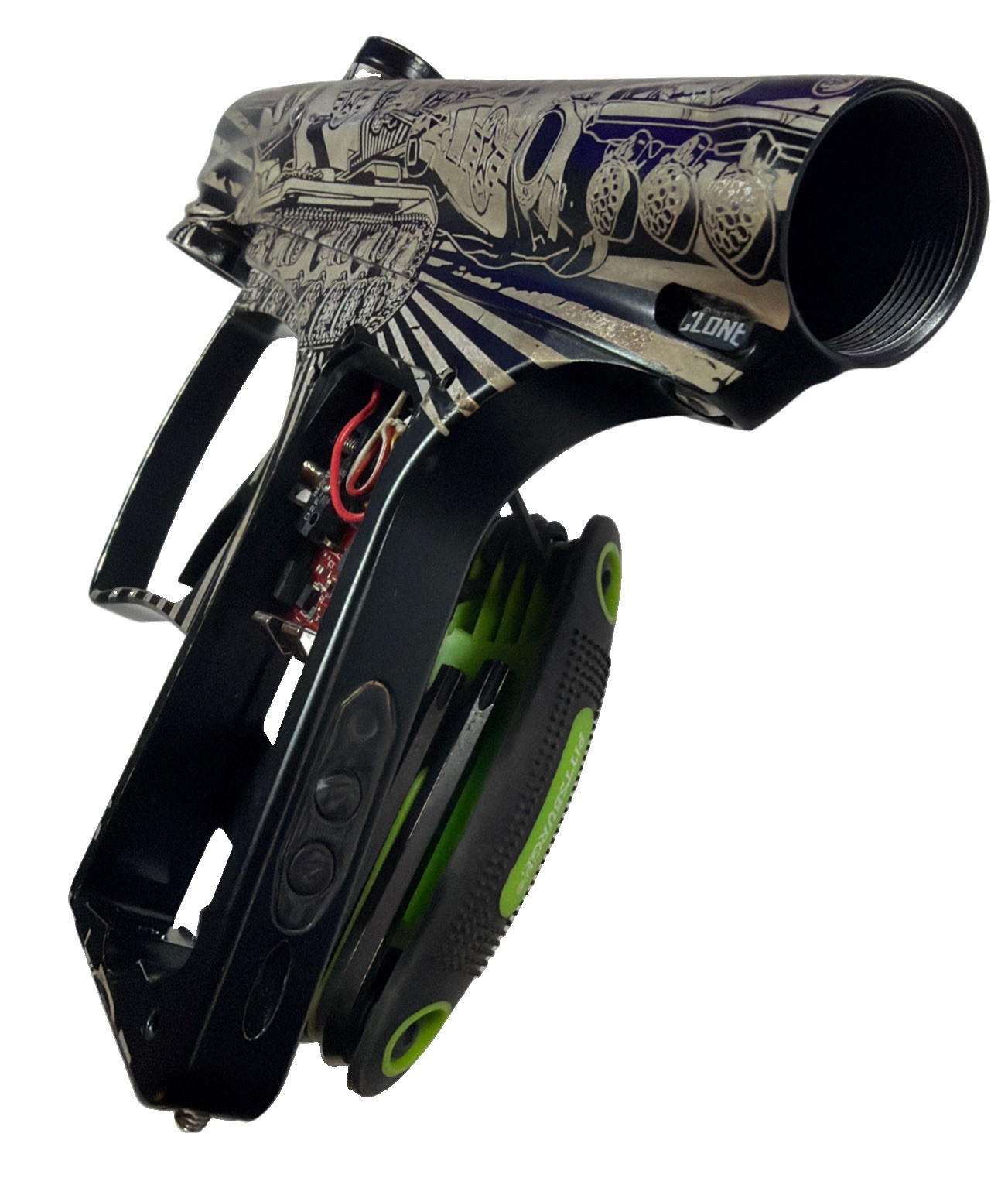 MACDEV Clone VX Body Kit w/ Trigger and Board Frame Custom Anodized Militia
