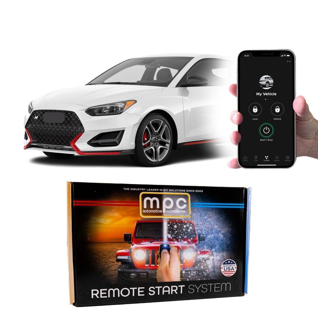 Remote Starter For Hyundai Veloster 2019-2022 | Plug & Play | Phone App Control