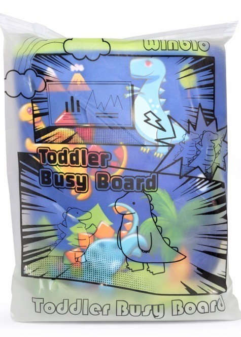 Travel Dinosaur Winblo Toddler Busy Board/Book Toys for children 3 and up