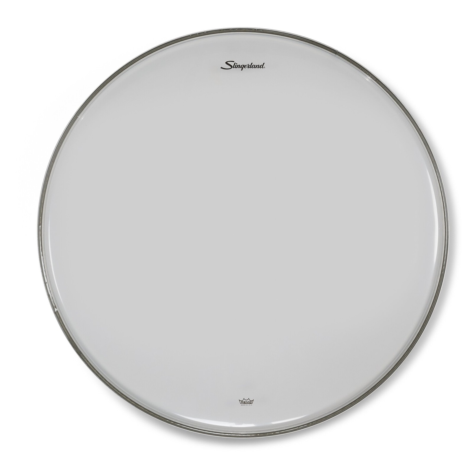Slingerland - SLDHSSA14 - Snare Side, Head, Hazy, Logo, 14"