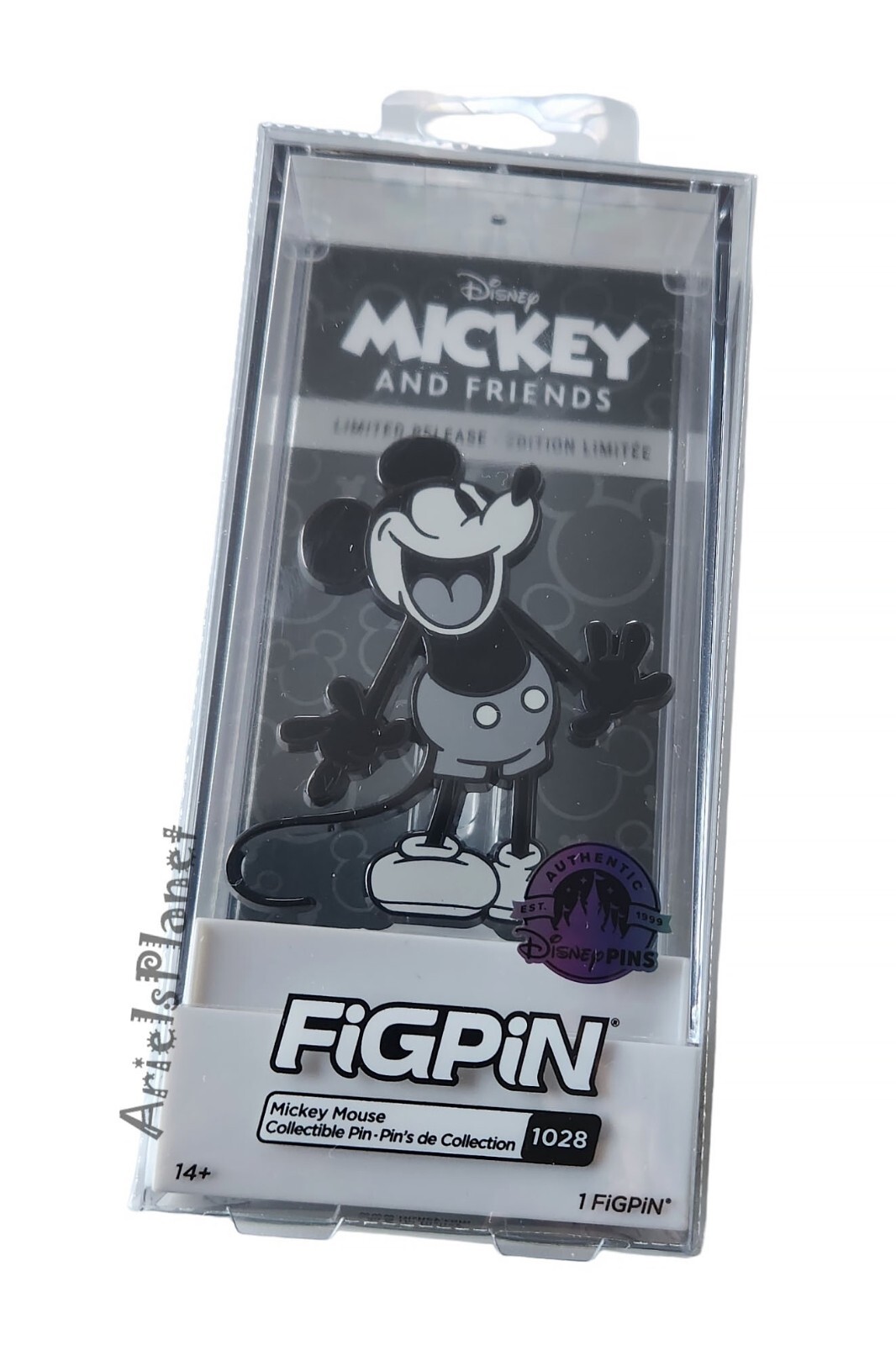 Disney Parks FIGPIN #1028 Classic Mickey Limited Release Standalone Pin