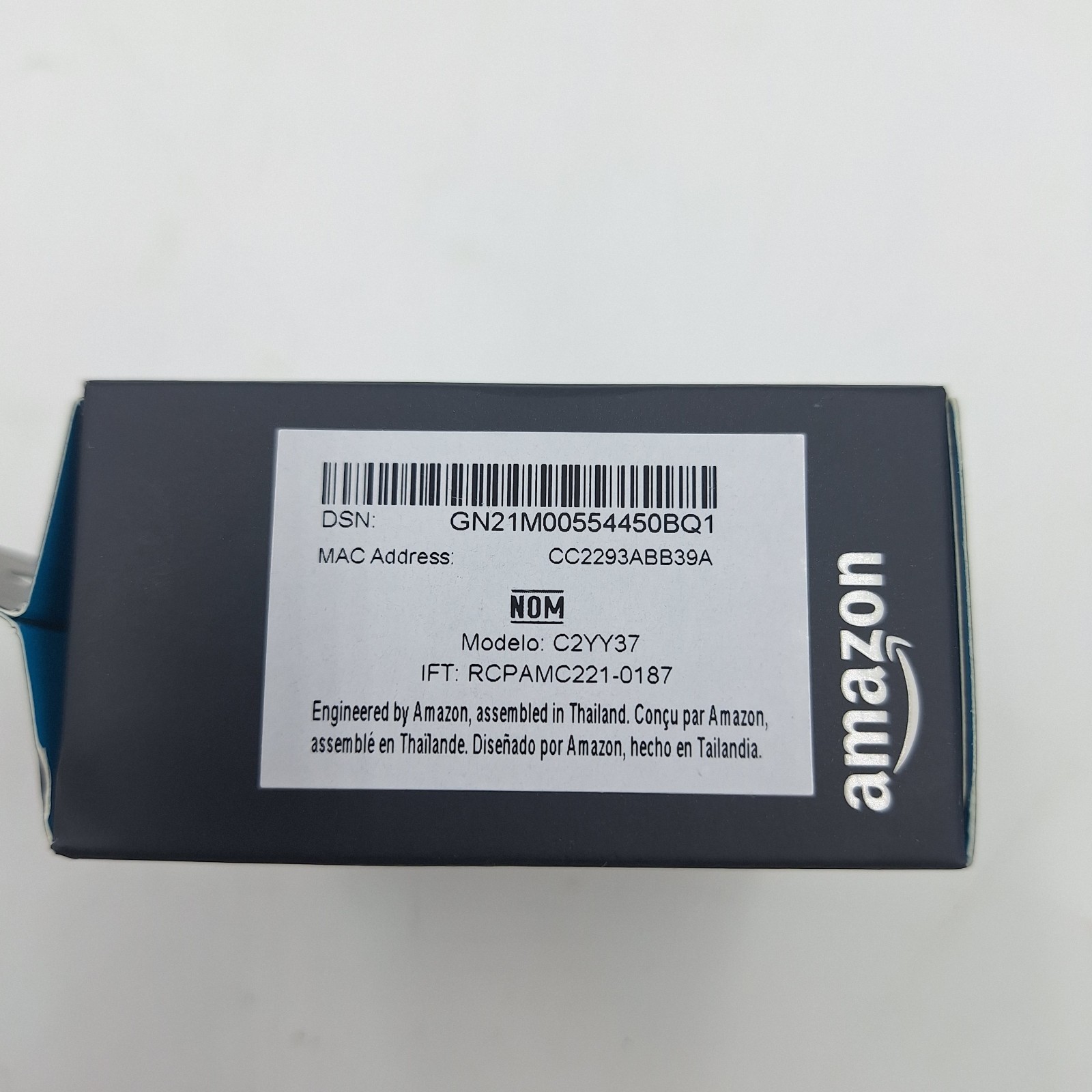 Amazon Smart Plug C2YY37 New Works with Alexa