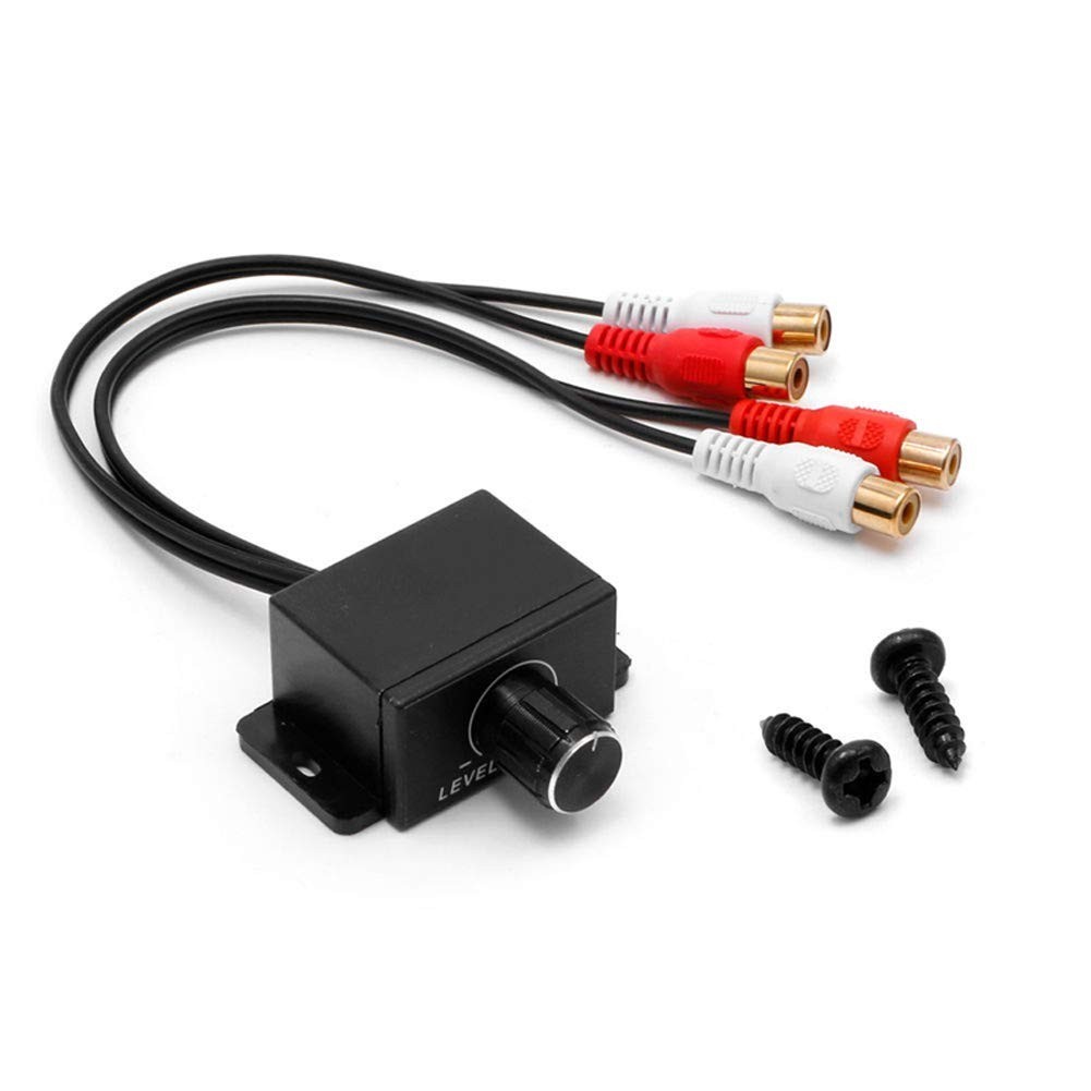 Enhance Your Audio with Universal RCA Remote Amp Level Controller - Easy Install