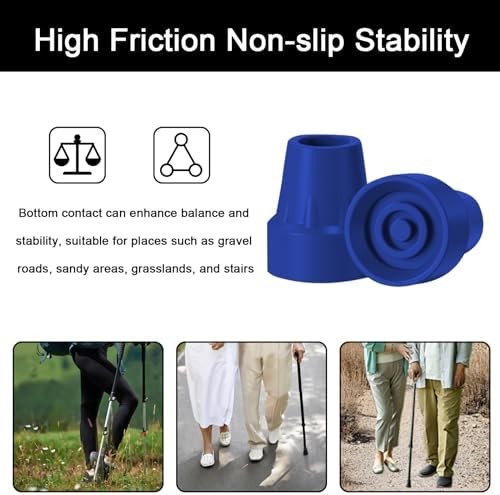 Replacement Cane Tips Non Slip